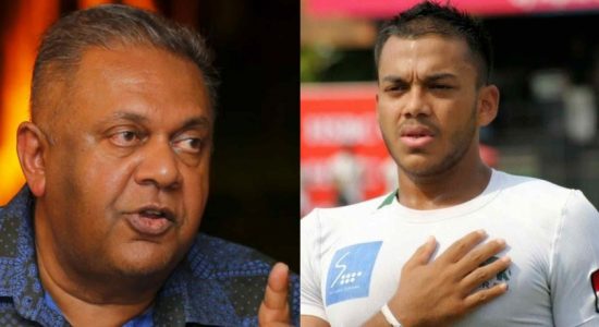Mangala & Yoshitha twitter feud #briberygamebackon