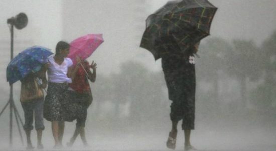 Rains of 100 mm to be expected in North