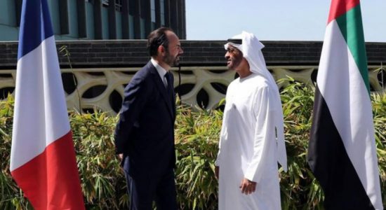 Abu Dhabi Crown Prince meets French PM in Paris