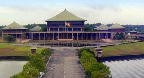 LIVE BLOG : Parliament today 