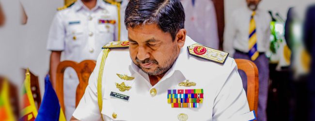 Admiral Ravindra Wijegunaratne surrenders to court