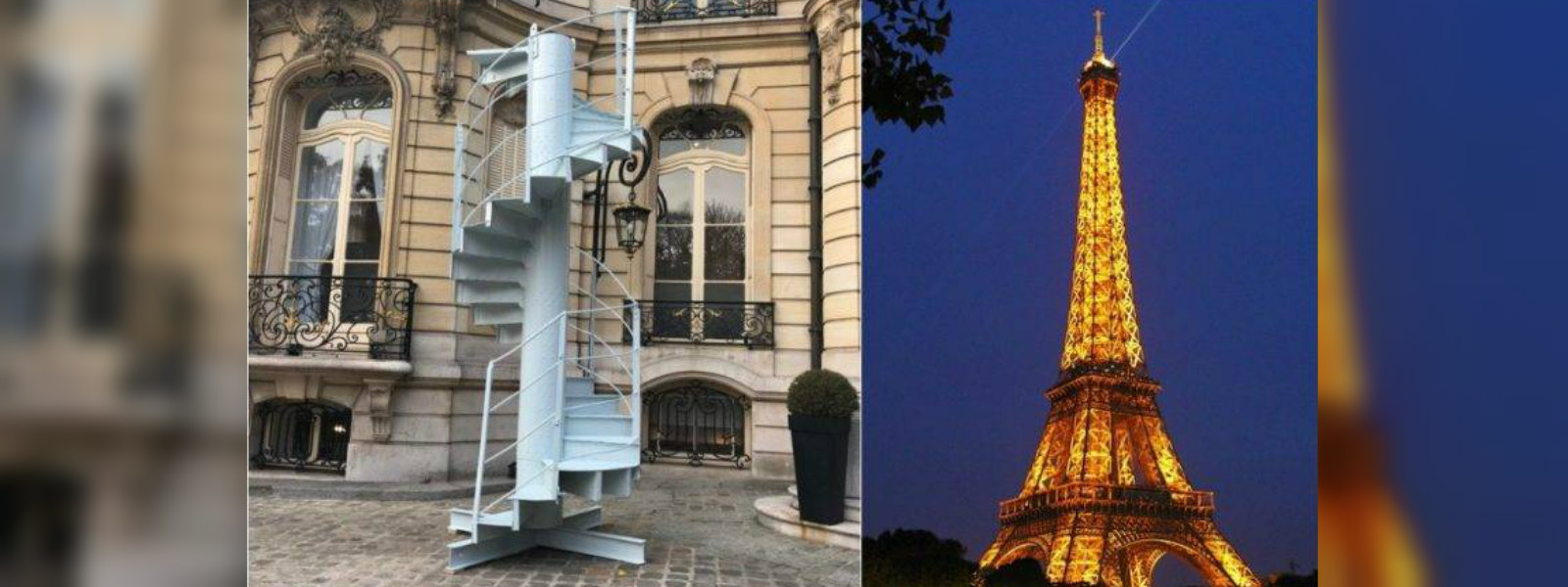 Piece of Eiffel Tower staircase sells in auction