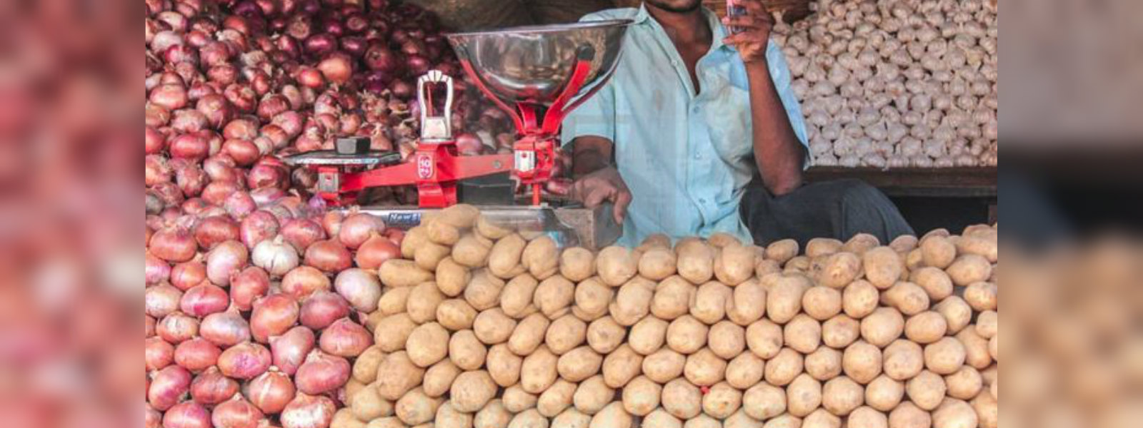Rs. 40 import tax on Potatoe and Big onion