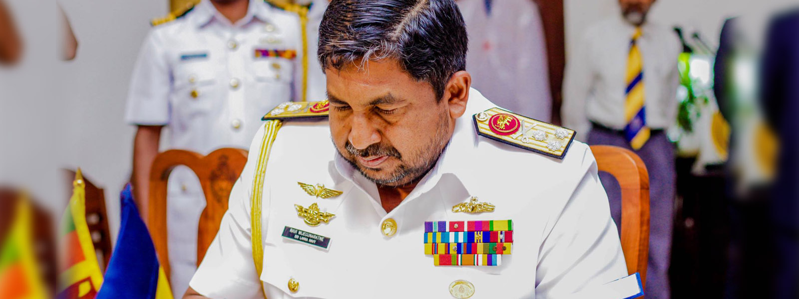 Admiral Ravindra Wijegunaratne surrenders to court