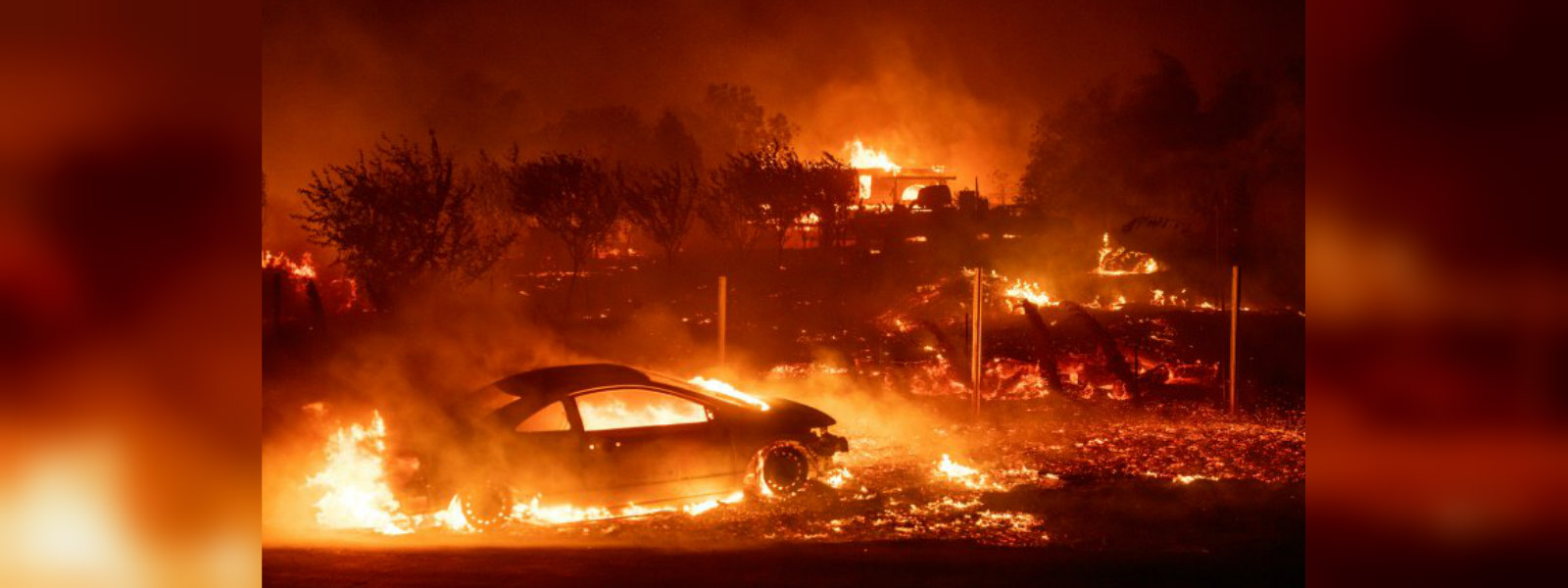 Call for evacuation as fire rages in California