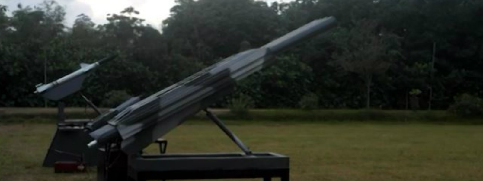 First ever missile produced in SL on display today