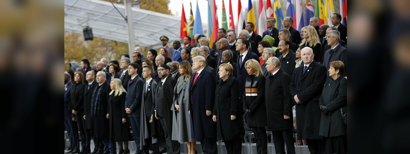 World leaders in Paris for WW1 centenary