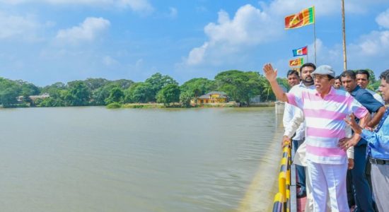 Iranamadu reservoir declared open after renovation