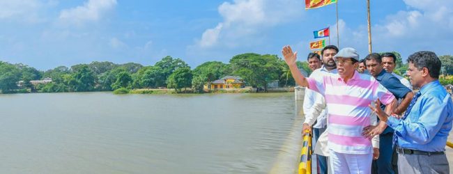 Iranamadu reservoir declared open after renovation