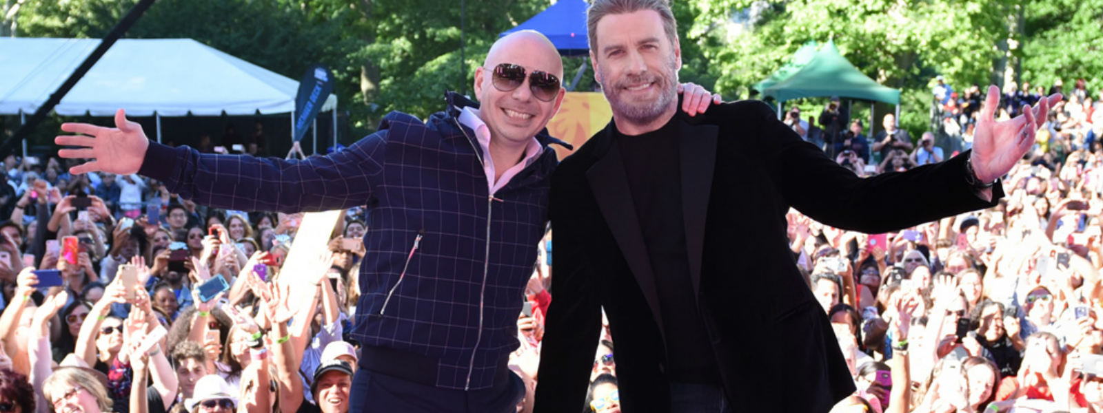 Rapper Pitbull leaves his mark in Hollywood