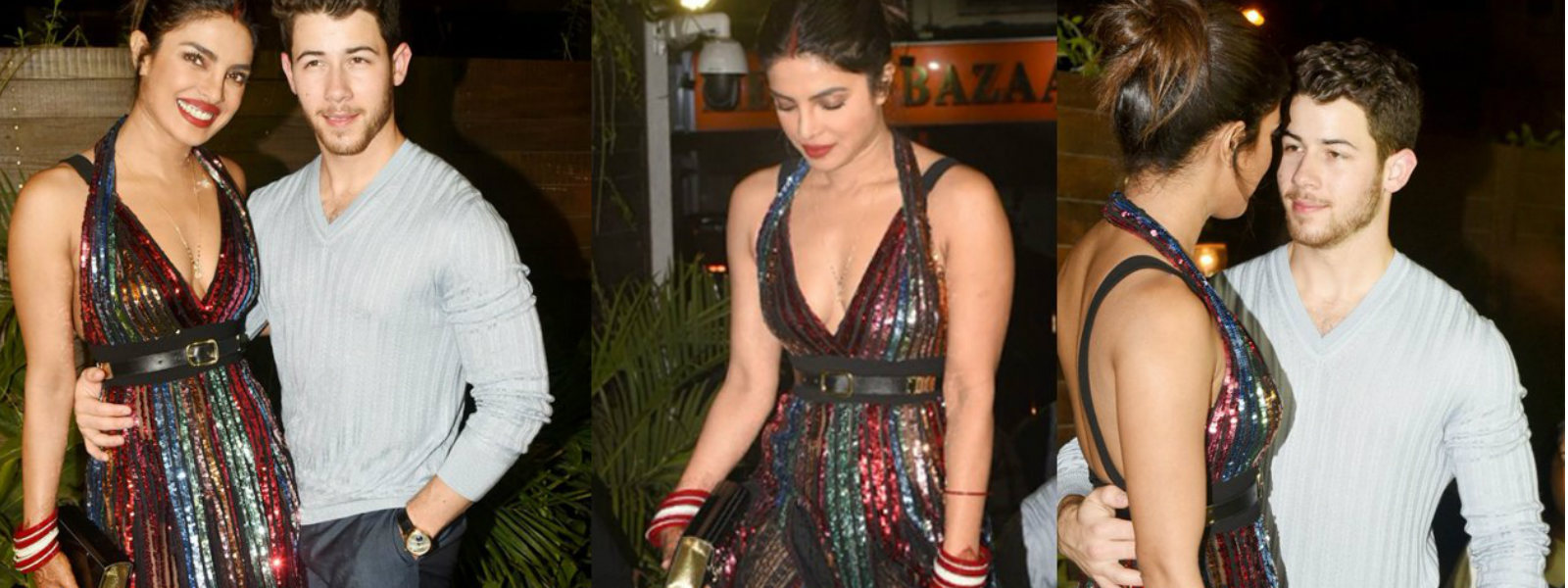 Priyanka & Nick get social on red carpet in Mumbai