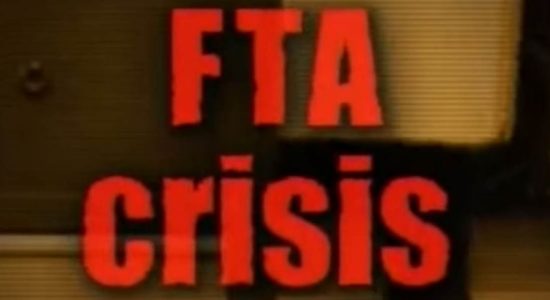 Incomplete Sin. FTA was given for cabinet approval