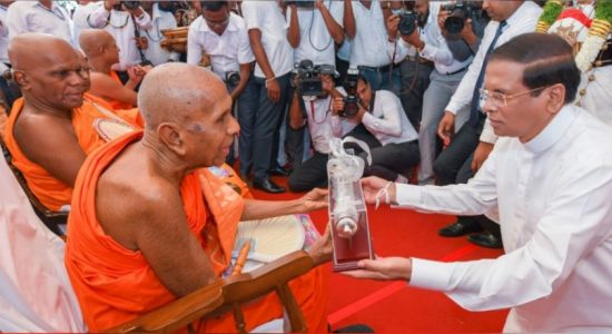Thripitaka to be named as world heritage - Pres 