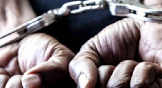5 organized criminals arrested from Ruggahawila