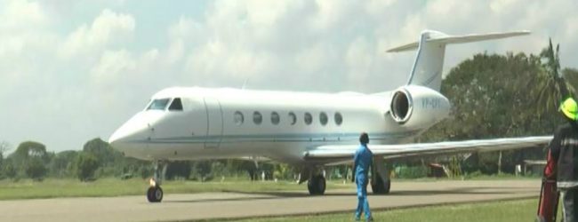Aircraft leaves Sri Lanka illegally 