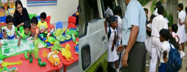 Daycares & school transports to be registered 