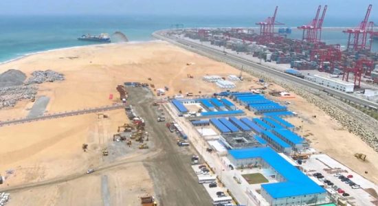 Land reclamation concludes at the Port City
