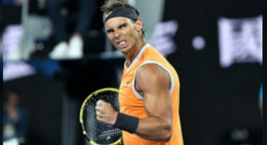Nadal defeats Tsitsipas to reach Aussie open final