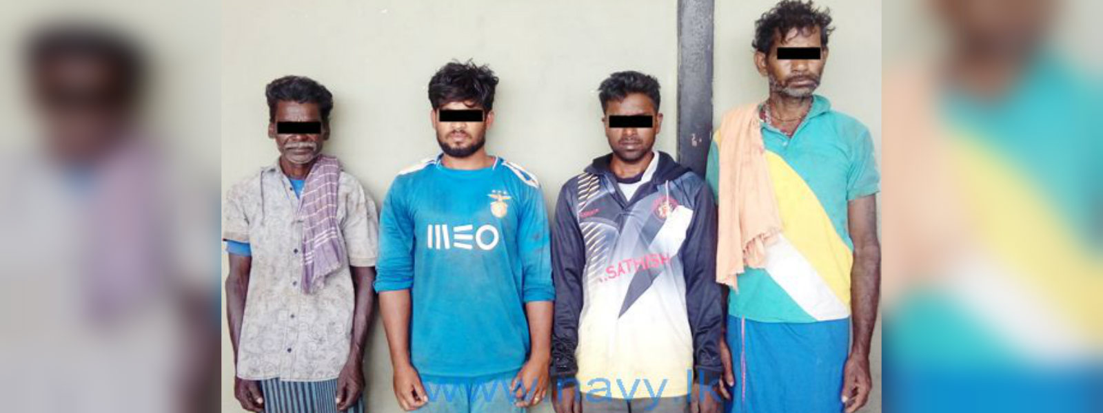 Four Indian fishermen arrested by Navy 