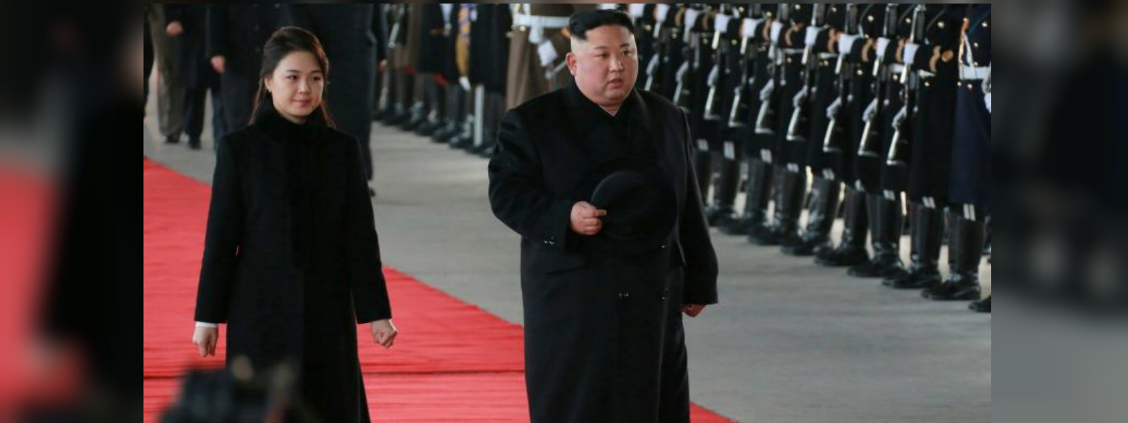 North Korea's Kim Jong-un arrives at Beijing 