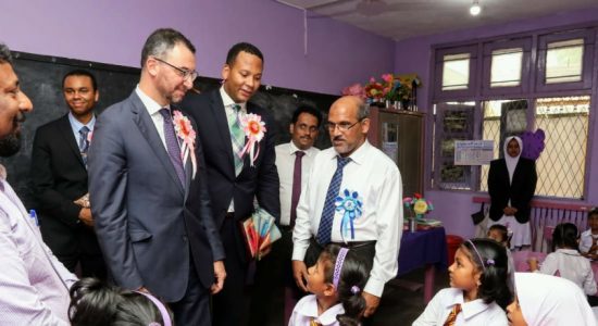 US Embassy Inaugurates School Construction Project