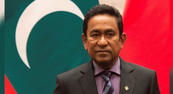 Court orders ex-president Yameen to detention