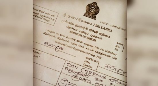 Birth certificates to have all three languages 