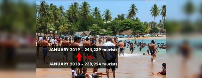 Sri Lanka tourism industry grows by 2.2%