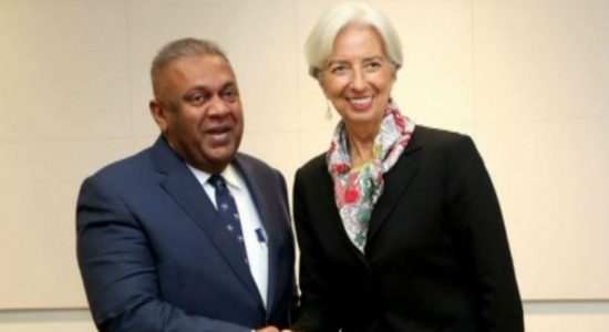 IMF delegates meet Mangala Samaraweera