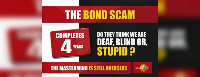 Quick recap on bond scam