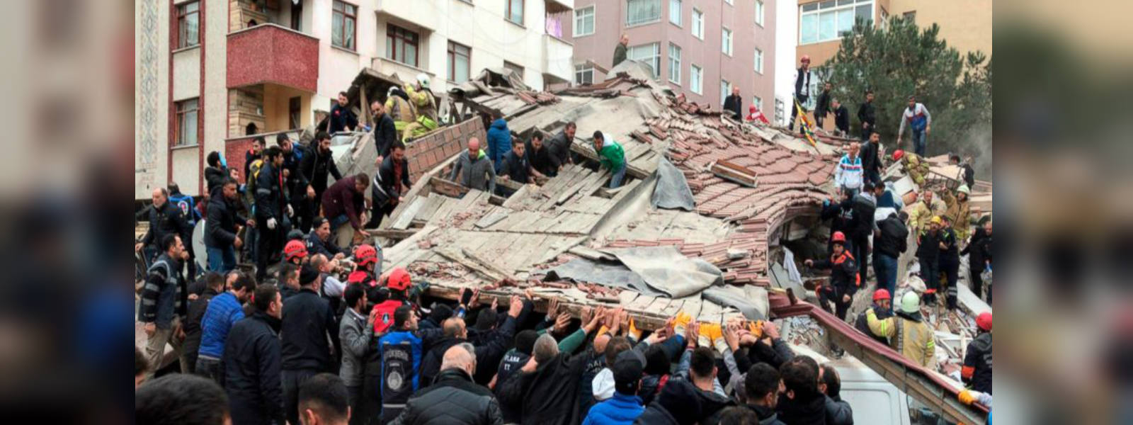At least three killed after building collapse