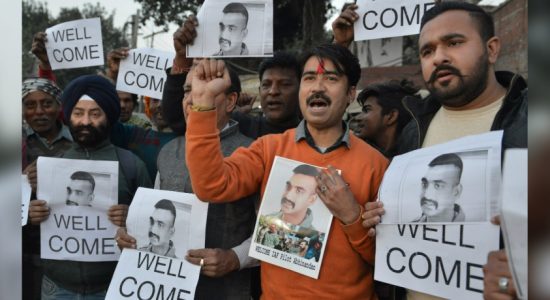 India awaits the release of captured pilot