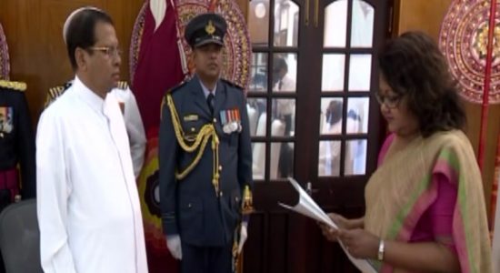 Wijesundera sworn in as Acting President of CoA