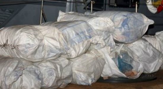 Navy finds 323.4kg of beedi leaves in Pesalai sea