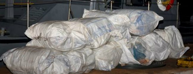 Navy finds 323.4kg of beedi leaves in Pesalai sea