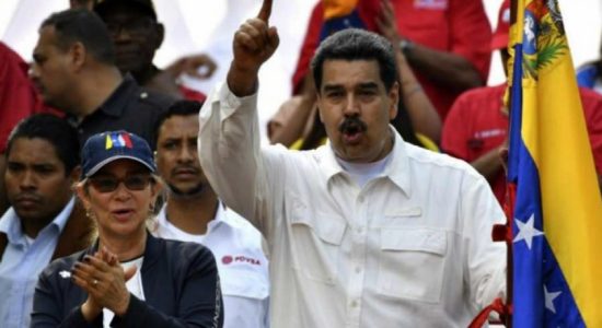 Maduro blames U.S. weapons for massive blackout