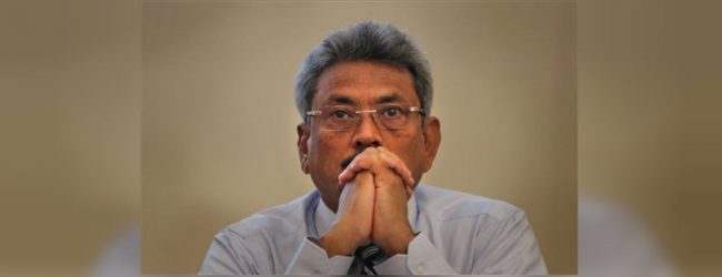 Sri Lanka needs strong leadership-Gotabhaya R.