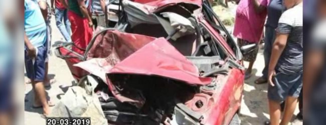 Two dead in an accident in Kegalle