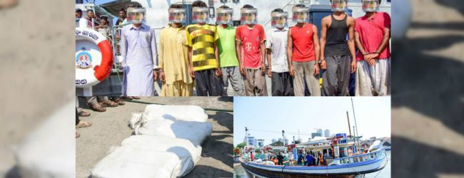 9 drug smugglers arrested with 107.22Kg of Heroin