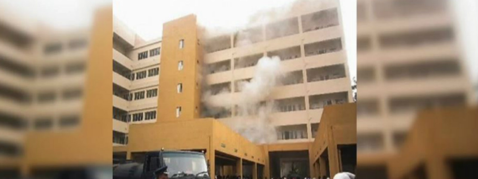 Rs. 6.3 Mn robbed from hospital safe during fire 