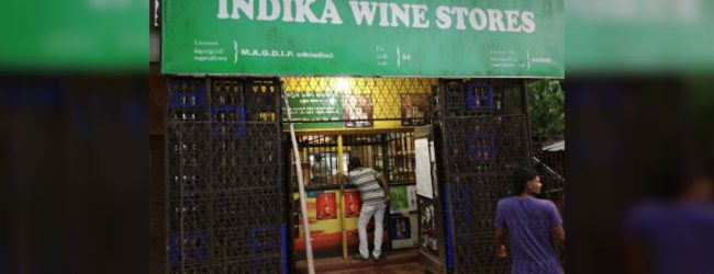 Wine stores to be closed on 13th and 14th
