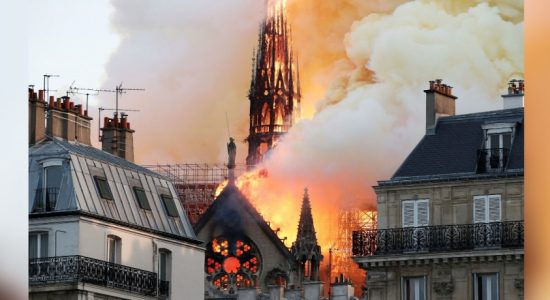 World bands together following Notre-Dame inferno 