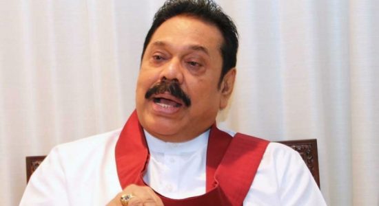 Mahinda Rajapaksa at Kataragama 