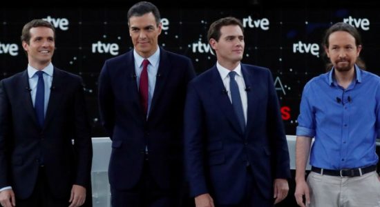 Outgoing Spanish prime minister in tough election 