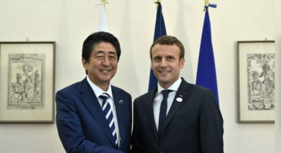 French President & Japanese PM extend condolences