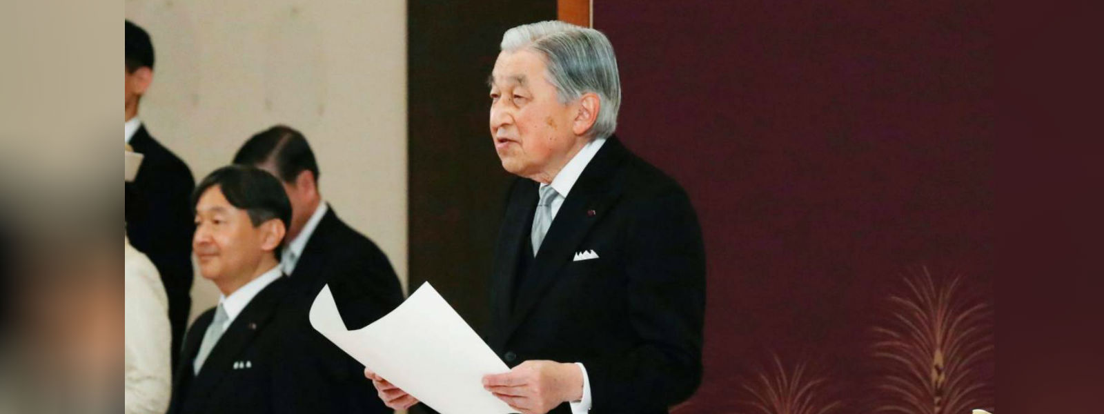 Japan's Emperor Akihito declares his abdication