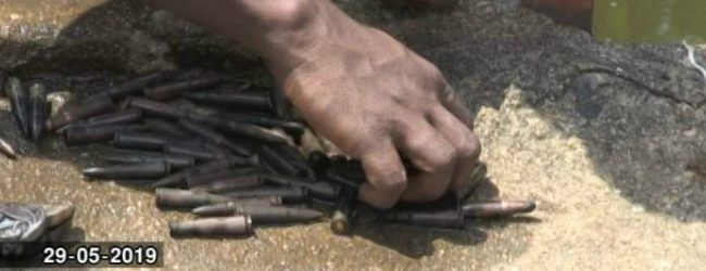 Stock of live ammunition discovered in Welamboda