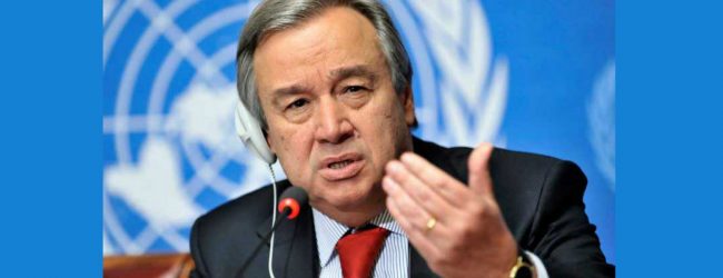 Antonio Guterres calls for commitment to build world peace on Vesak day
