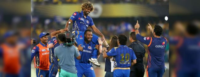 Malinga ensures 4th IPL victory for Mumbai Indians