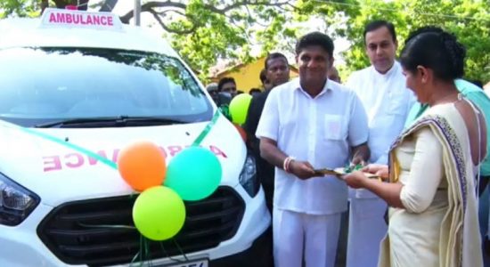 Ambulance donated to rural hospital 